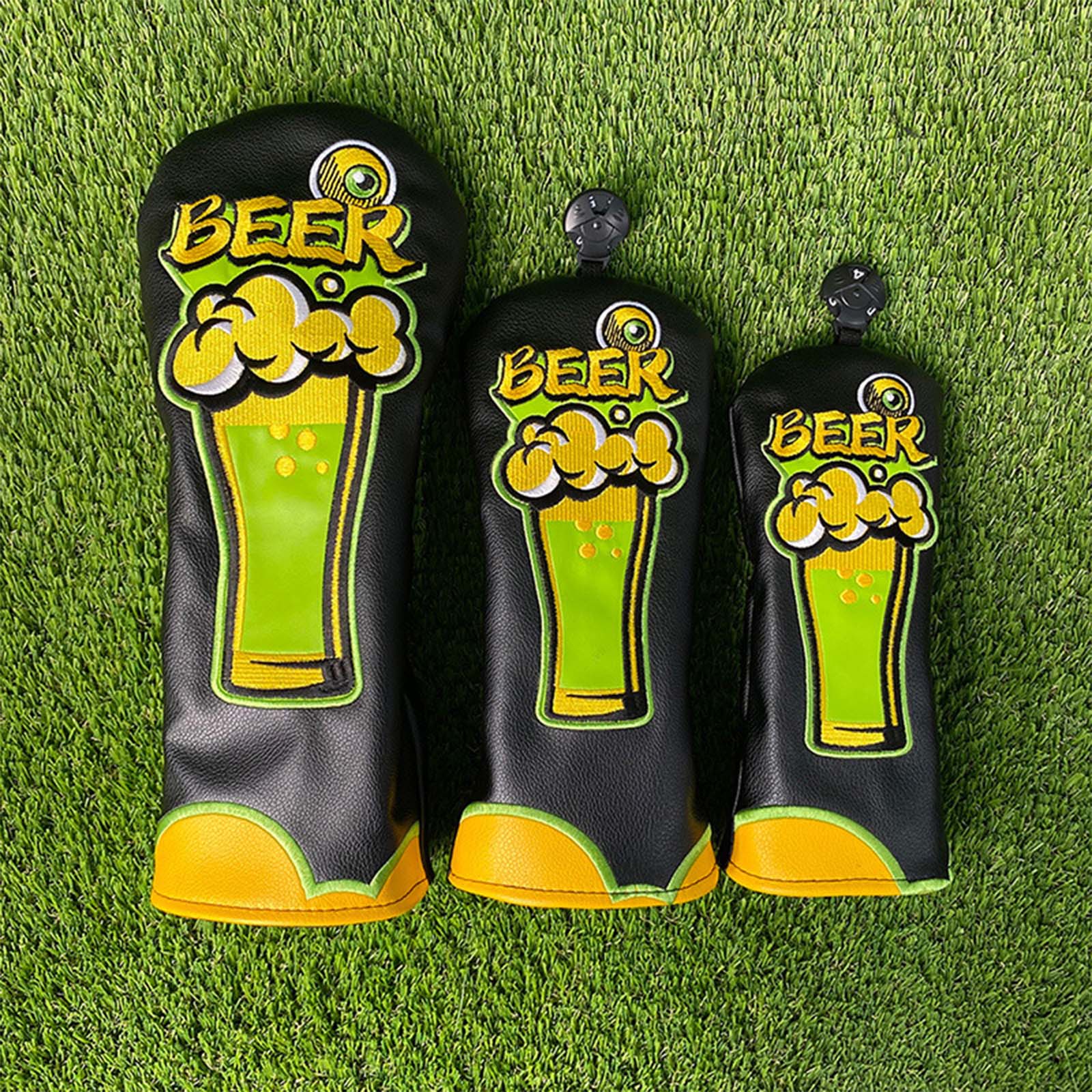 Beer Embroidery PU Leather Gol - đánh giá và giá Beer & Wine Grab
