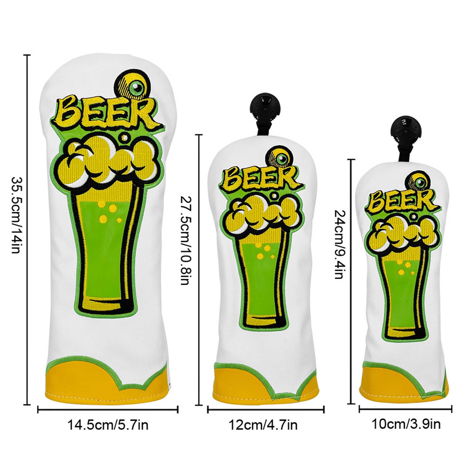Beer Embroidery PU Leather Gol - đánh giá và giá Beer & Wine Grab