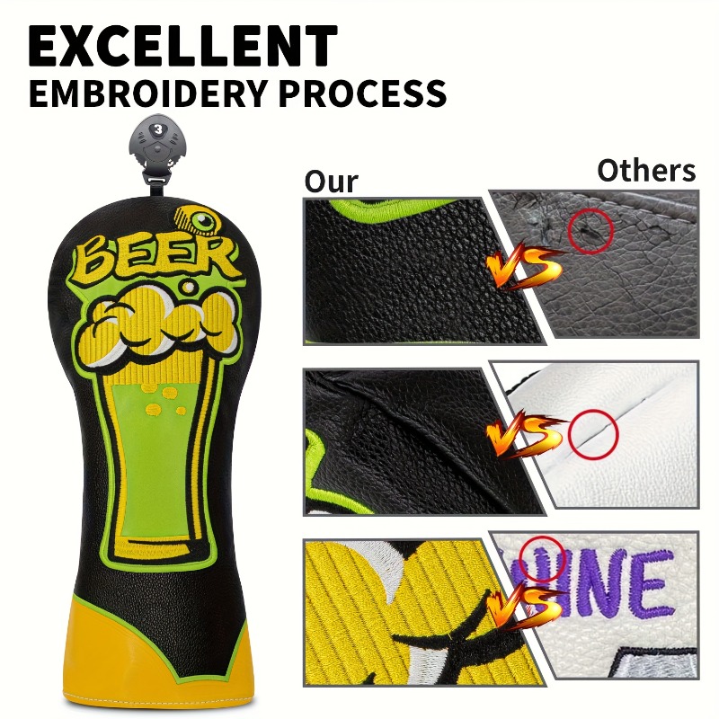 Golf Club Head Cover - Beer Mu - đánh giá và giá Beer & Wine Grab