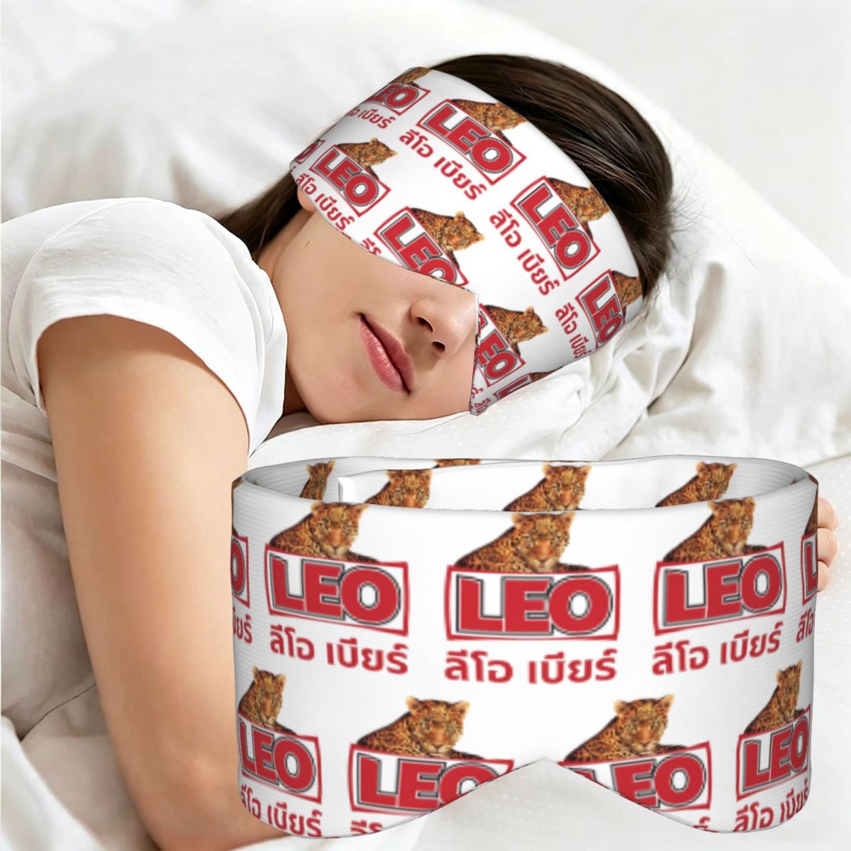 Leo Beer Bangkok sleep mask Li - đánh giá và giá Beer & Wine Grab