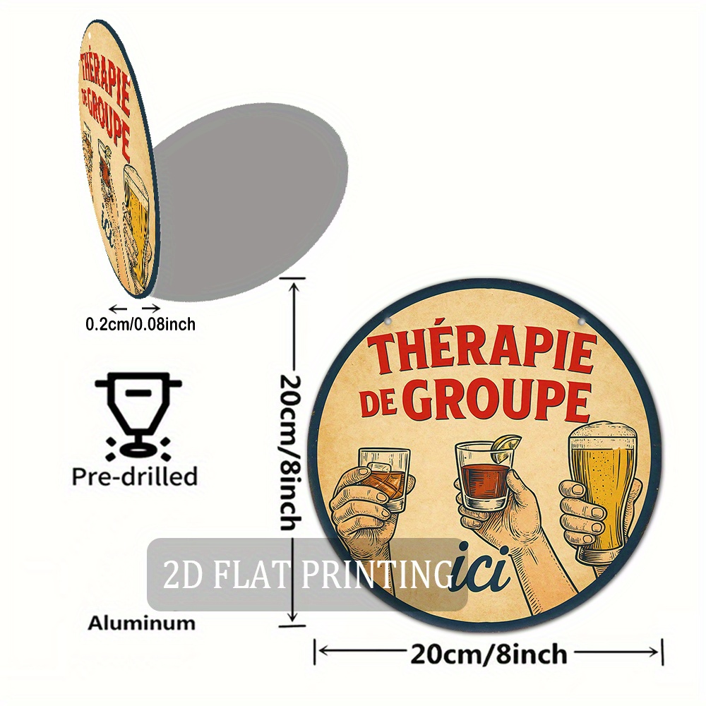 2D Flat - 20.32cm Vintage Fren - đánh giá và giá Beer And Wine Quote