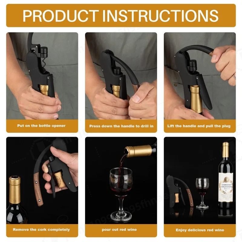Bottle Openers Wine Tool Foil  - đánh giá và giá Cork Screw Lever
