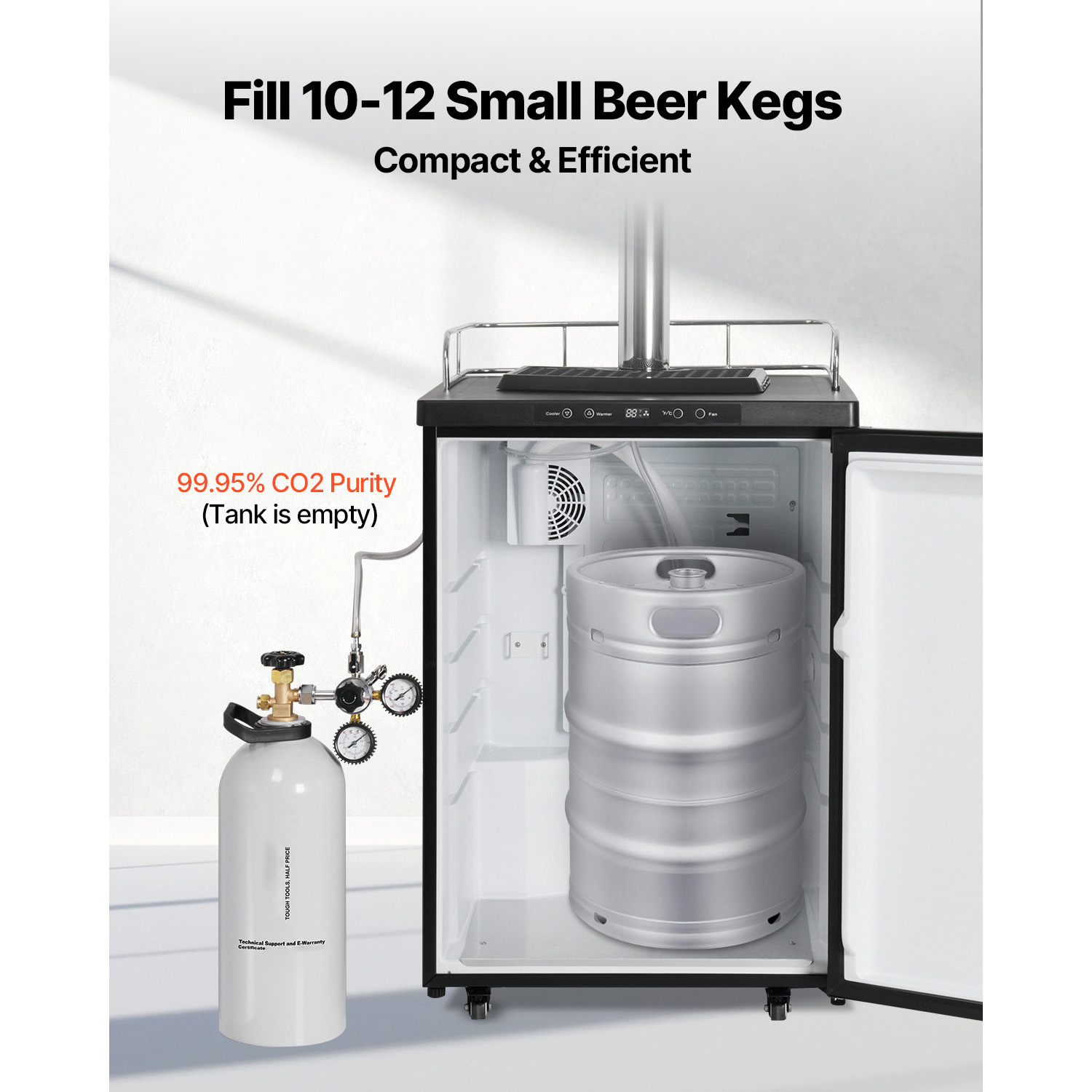 SucceBuy CO2 Tank 10 lbs New A - đánh giá và giá Beer & Wine Grab